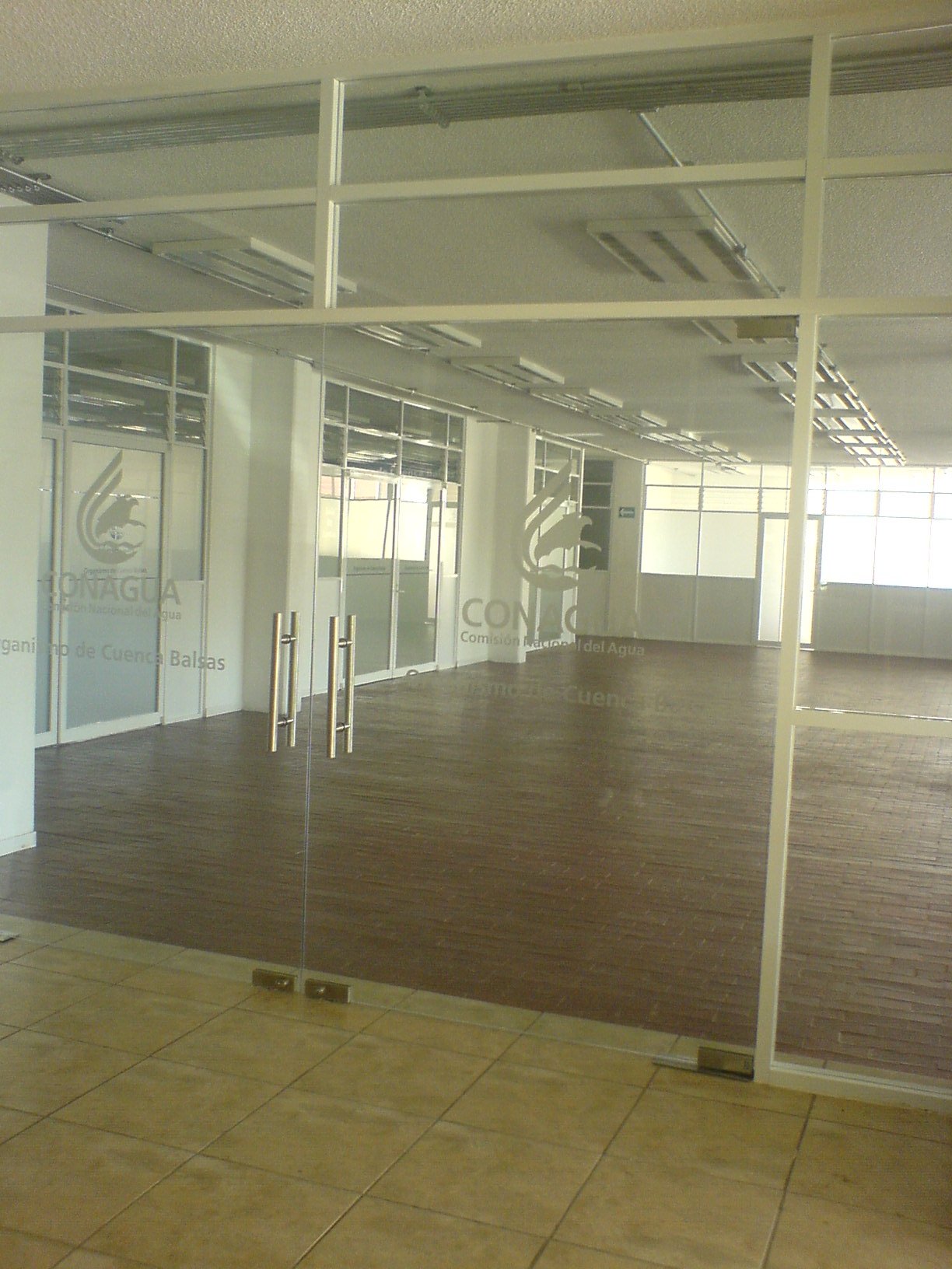 canceles interiores realizados en conagua